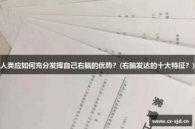 人类应如何充分发挥自己右脑的优势？(右脑发达的十大特征？)